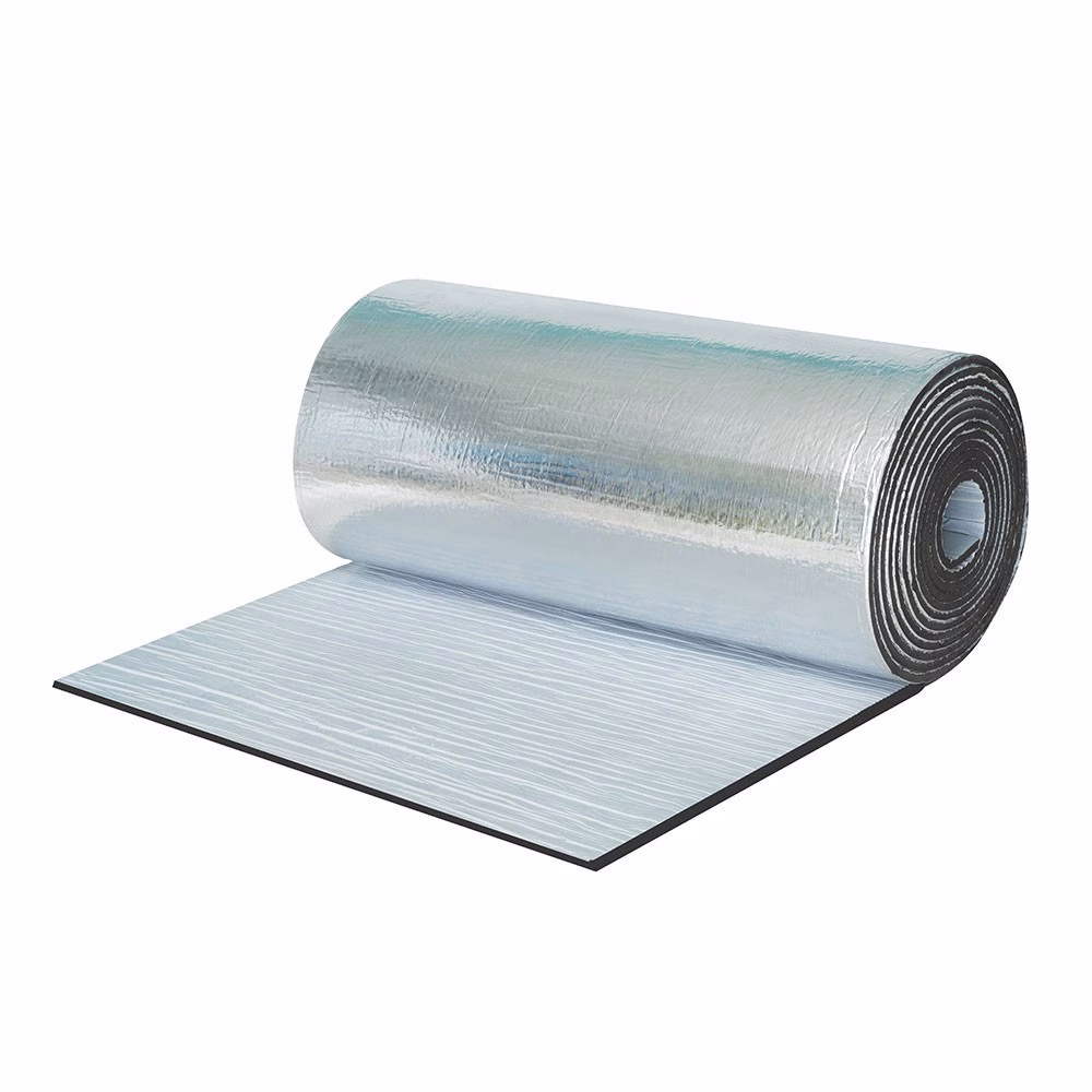 Alüminyum Folyolu Kendinden Yapışkanlı Elastomerik Kauçuk Köpüğü Yalıtım Levhaları