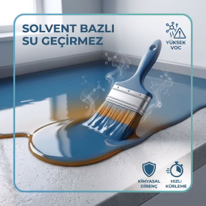 Solvent Bazlı Sürme Yalıtım